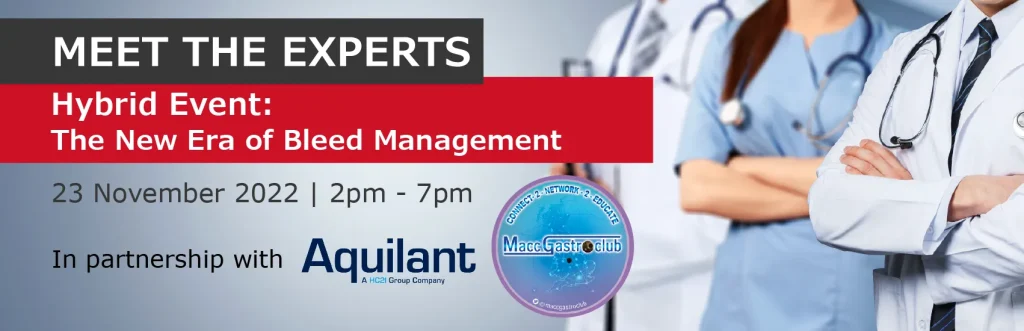 Hybrid event: The New Era of Bleed Management (in collaboration with MaccGastroClub)